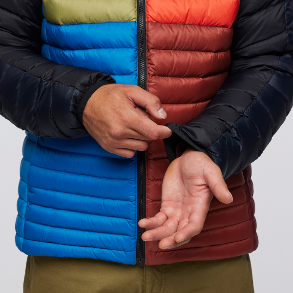 Funky Fuego Down Hooded Jacket - Men's